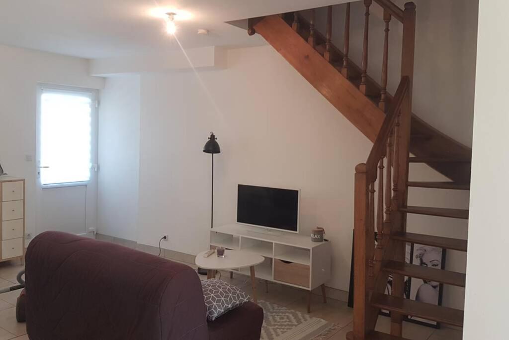 Appartamento Maison de bourg avec extérieur. Grez-en-Bouere Esterno foto